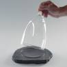 Isomalt 100% Chef dôme en verre borosilicaté 24x14 cm