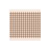 Plus Osteria Pack Service tablecloth in hazelnut airlaid plaid 120x120 cm