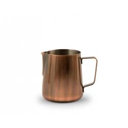 18/10 stainless steel and antiqued copper milk jug cl 50