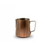 18/10 stainless steel and antiqued copper milk jug cl 50