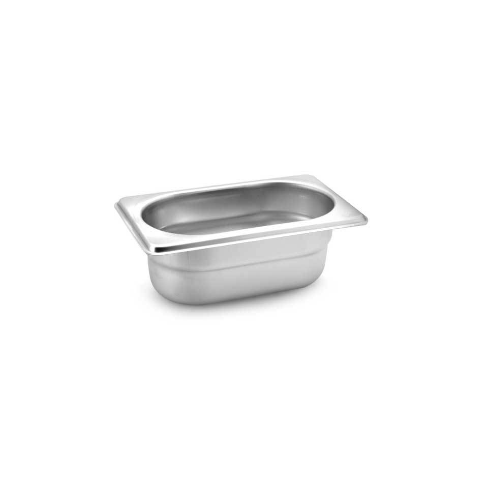 Vasca gastronorm 1/1 in acciaio inox cm 6,5