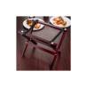 Mahogany mini tray stand 28x20.5x23.5 cm