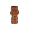 Molocai tiki mug in brown ceramic cl 36