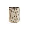 Tiki mug Toscano Lono ceramic beige and brown cl 45