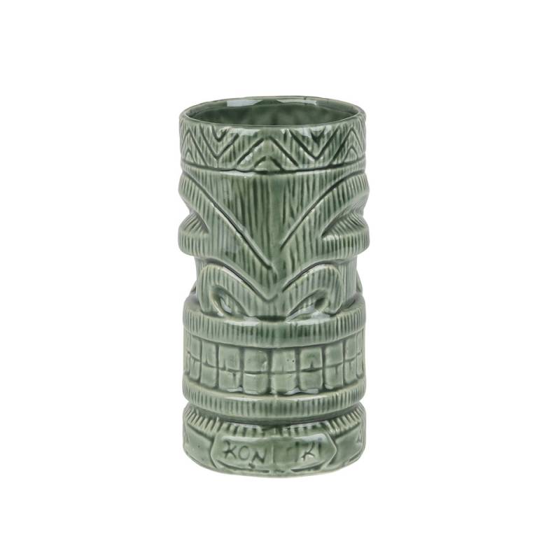 Tiki mug Kon in ceramica verde cl 63