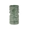 Kon green ceramic tiki mug cl 63