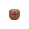 Tiki mug Cocco in ceramica marrone cl 63