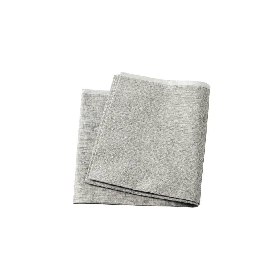 Easy pulp tablecloth in smoke gray cm 100x100