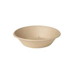 Duni soup bowl round container Brune in bagasse cl 80