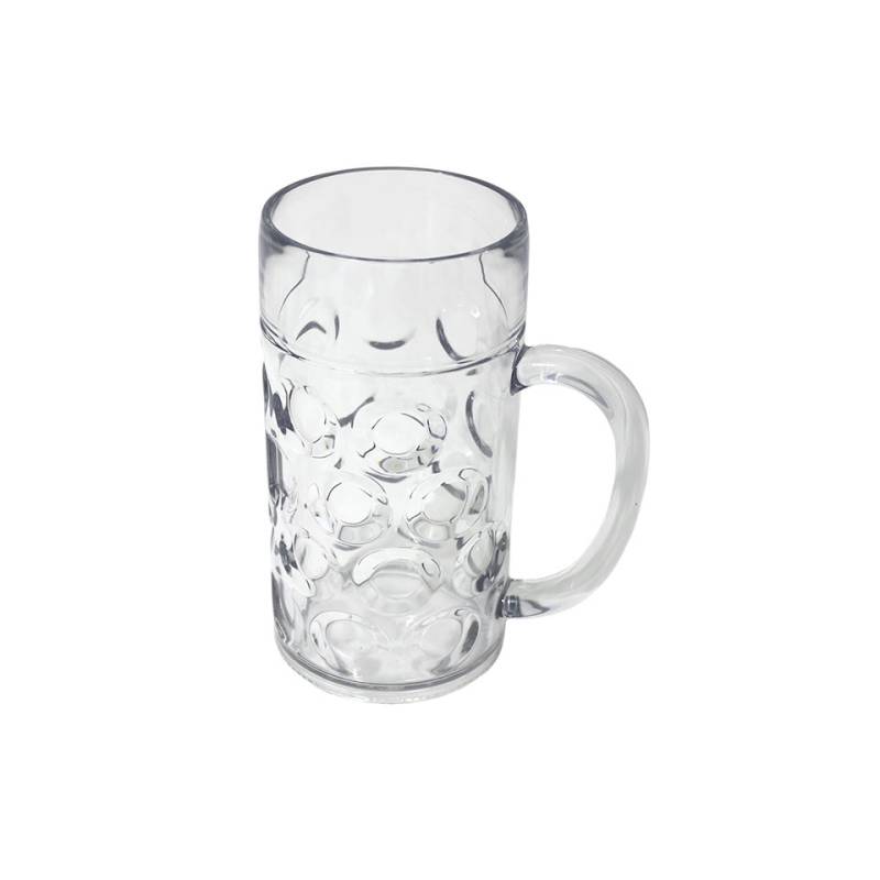Chope de bière transparente cl 50