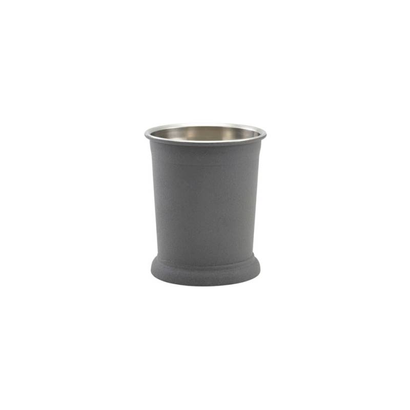Iron-effect stainless steel mint julep tumbler cl 38.5