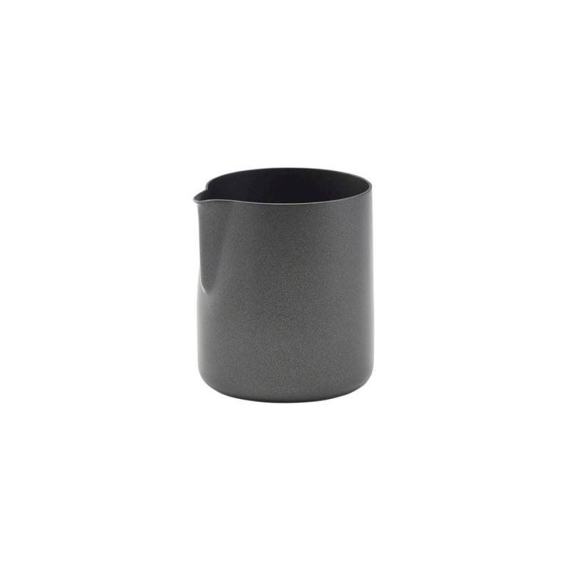 Schwarze Stahlsauciere ohne Griff cl 15