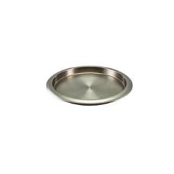 Round stainless steel tray 13.78 inch