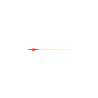 Stecchini monouso in bamboo rosso e nero cm 12