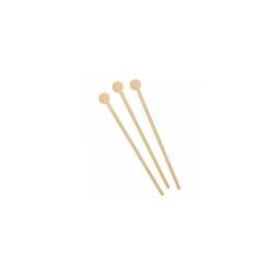 Natural wood long drink stirrer cm 15