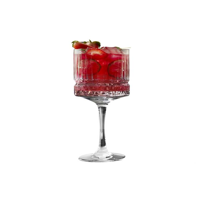 Coppa cocktail Elysia in vetro decorato cl 50