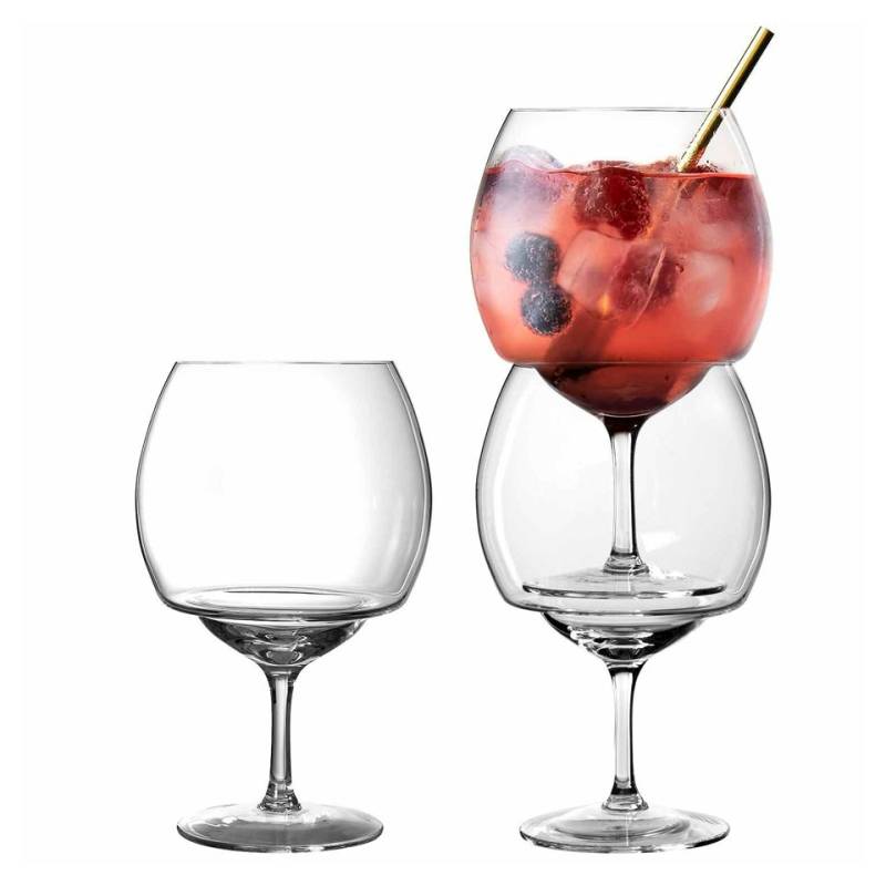 Urban Bar stackable Gineva gin and tonic goblet in glass cl 60
