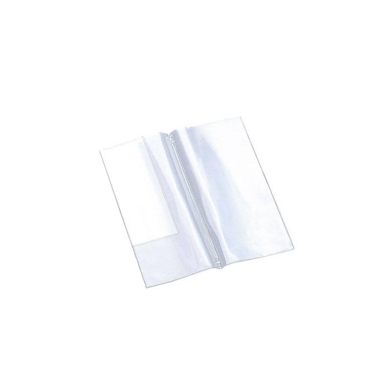 Clear plastic midi menu sheet envelope