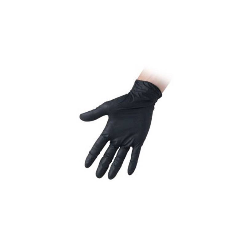 Nitril Black puderfreie Einweghandschuhe Größe XL