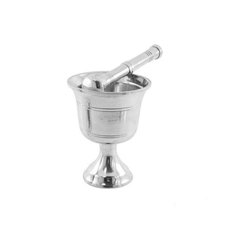 Stainless steel mortar with pestle