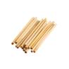 Cannucce riutilizzabili in bamboo colore naturale cm 20x0,5-0,7
