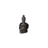 Dash bottle con contagocce Teschio in vetro nero cl 3