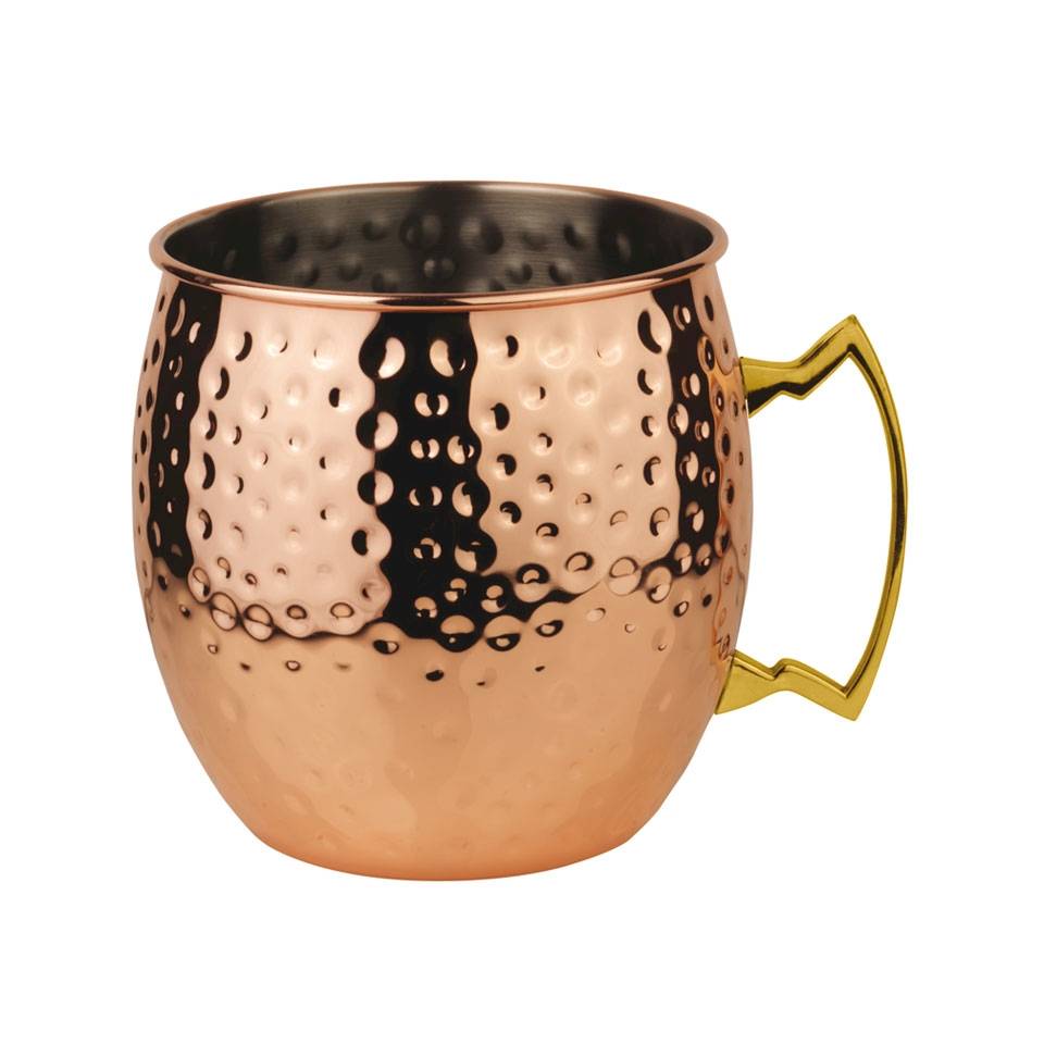Maxi hammered copper mug lt 3