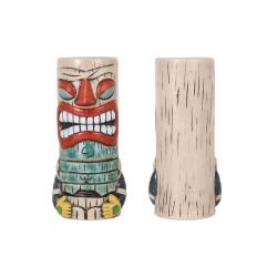 Rainbow tiki mug in colorful porcelain cl 60