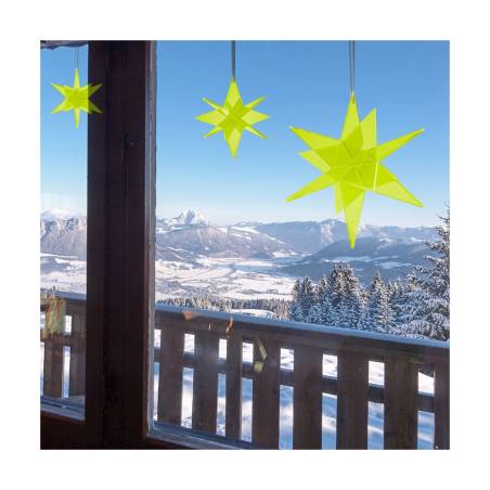 3D Star Cazador del Sol green cm 20