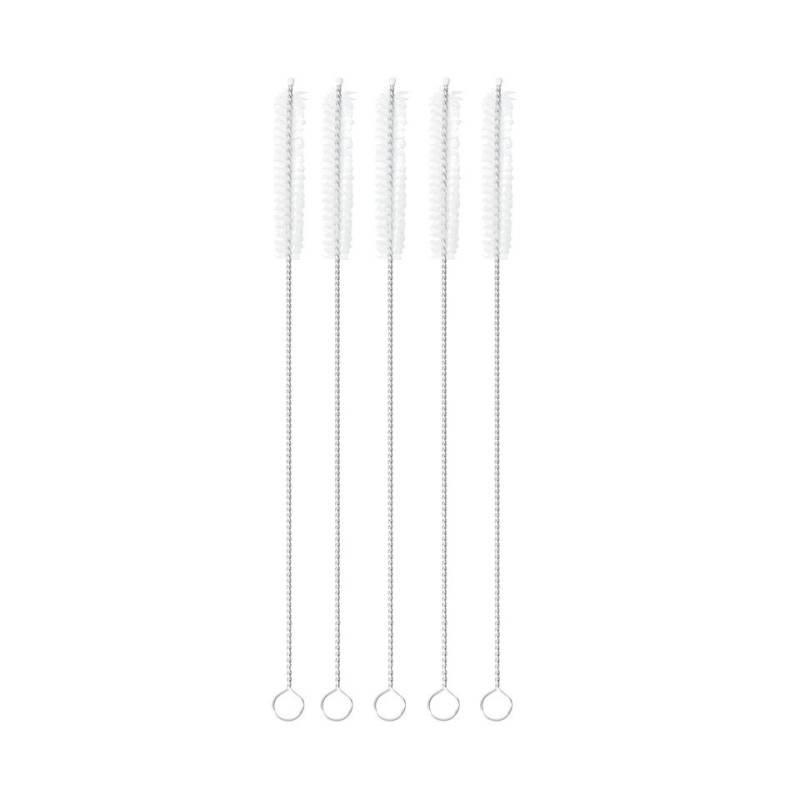 Scovolino per cannucce riutilizzabili in acciaio e nylon cm 21