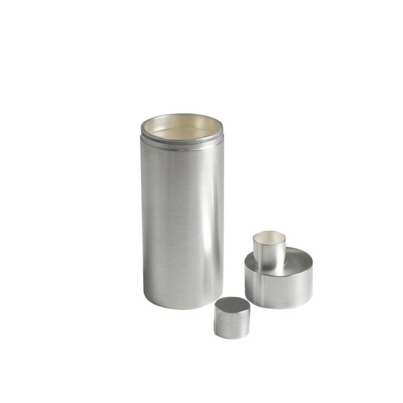 Mesa cobbler shaker in satin silver alloy cl 64