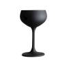Retro coupe Urban Bar cup in black and bronze glass cl 21