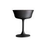 Retro Fizz Urban Bar cup in black and bronze glass cl 26