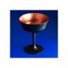 Retro Fizz Urban Bar cup in black and bronze glass cl 26