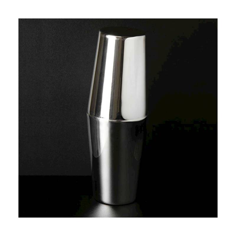 Shaker boston 2 pezzi Classico Urban Bar in acciaio inox e argento cl 57