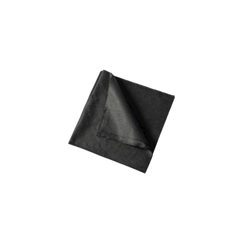 Black spunlace Bio napkin 25x25 cm