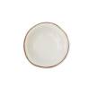  Mediterraneo Novità Home bottom plate in white ceramic cm 24