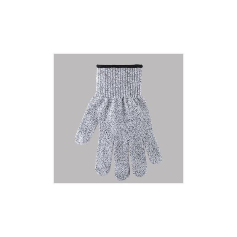 Protecto cut-resistant glove made of synthetic fibers gray size M-L