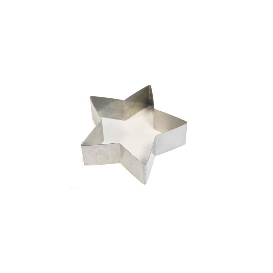 Stainless steel star mould 3.54x1.57 inch