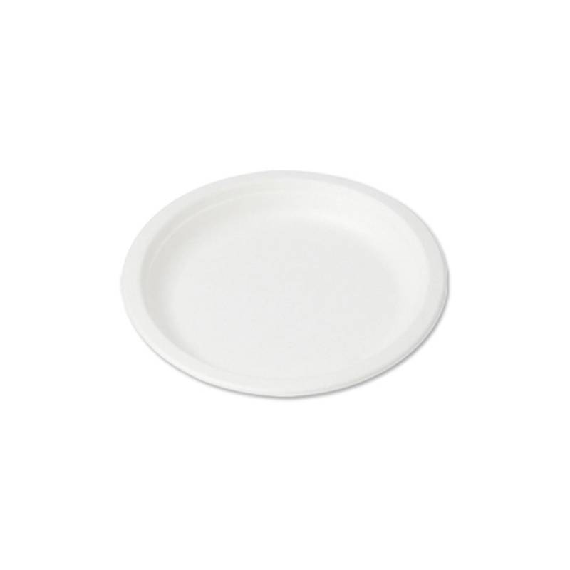 Disposable biodegradable pulp flat plate cm 23