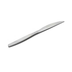 Shark table knife in sandblasted steel 22.6 cm
