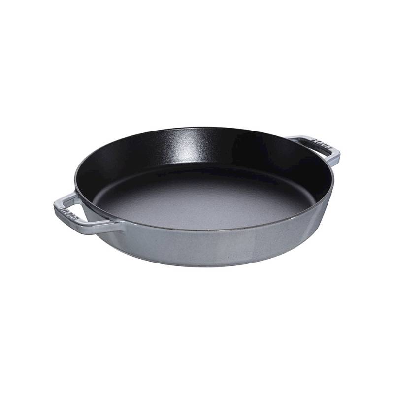 Staub cast iron pan 2 handles cm 34