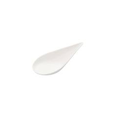 Biodegradable pulp drop spoon 11x5.2 cm
