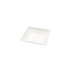 Biodegradable pulp square saucer cm 6.3