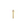 Cuchara de café de madera biodegradable desechable 11 cm