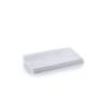 Easy cutlery holder napkin folded 1/8 in light gray cellulose cm 40x40