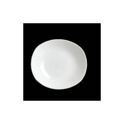 Steelite Performance Taste white vitrified ceramic zest plate 12.20x10.23 inch