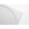 Rectangular plate with oval Phoemics imprint in white porcelain 36.5x26 cm