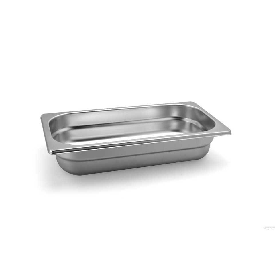 Gastronorm 1/4 stainless steel tub 2.56 inch