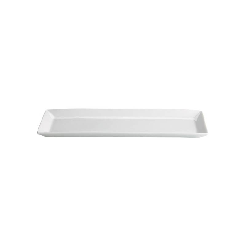 Ming white porcelain rectangular tray 30x12 cm
